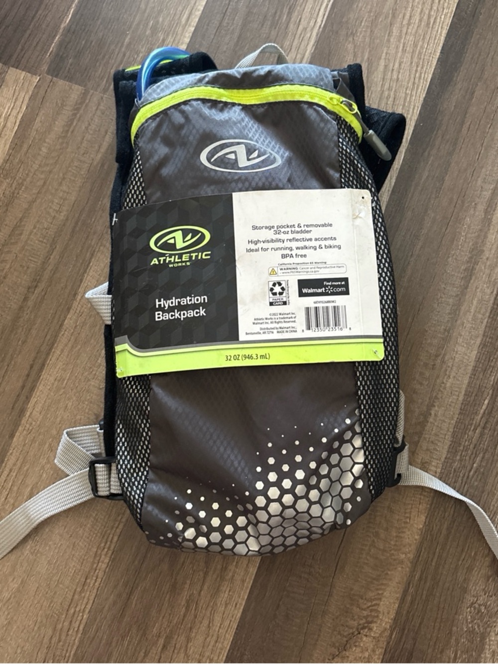 NWT Athletic Works Hydration Backpack
